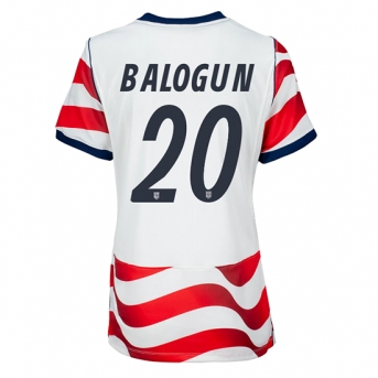 Billige Fotballdrakt Forente stater Folarin Balogun #20 Replika Hjemmedrakt Dame VM 2026 Kortermet